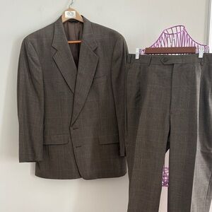 Vintage Austin Reed Dark Brown Men's Suit